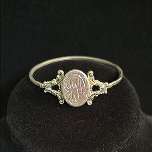 Vintage Avon Silver Locket Bracelet